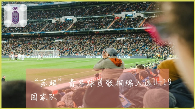 “苏超”青年球员张桐瑞入选U-19国家队